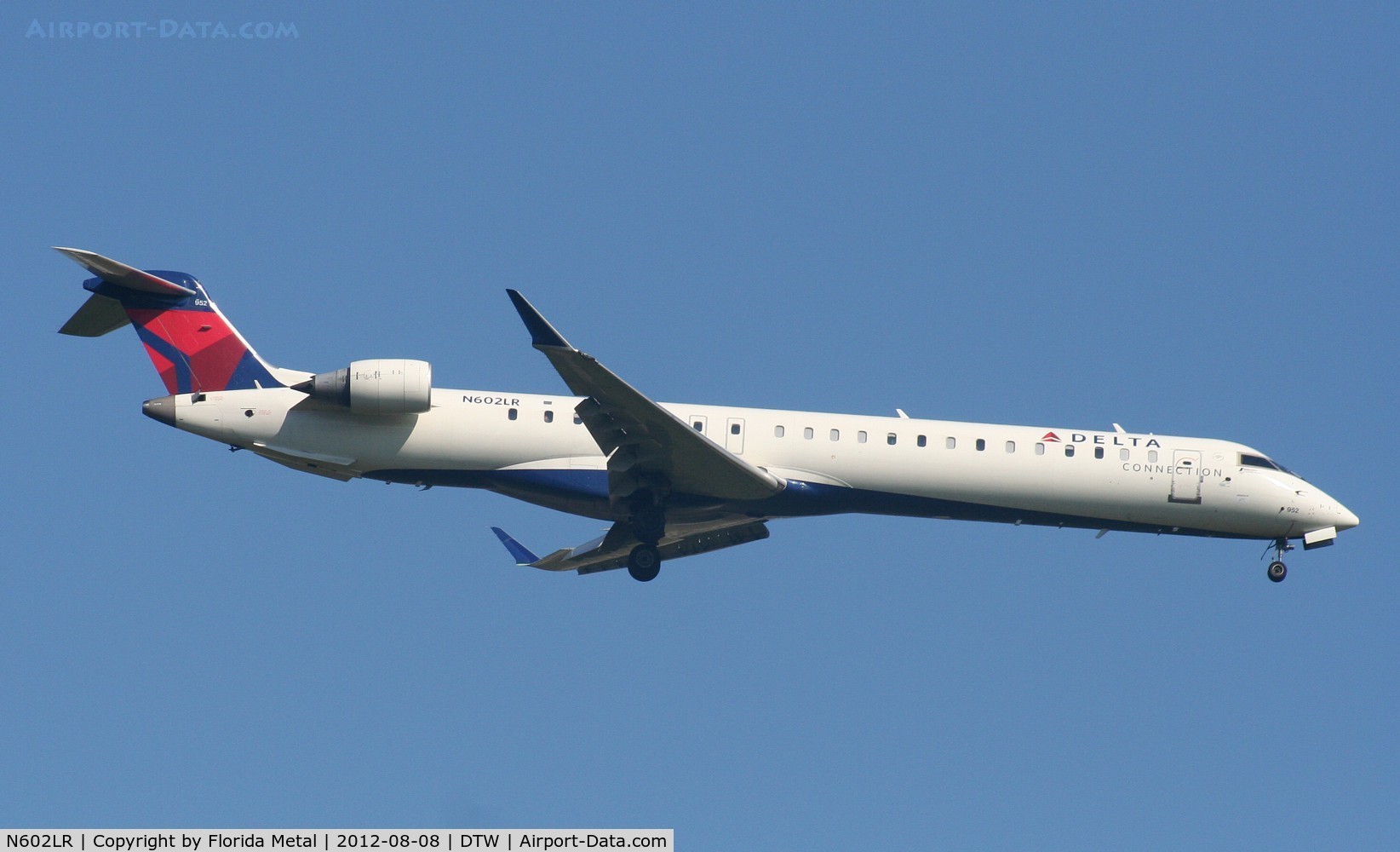 N602LR, 2008 Bombardier CRJ-900ER (CL-600-2D24) C/N 15151, Delta Connection CRJ-900
