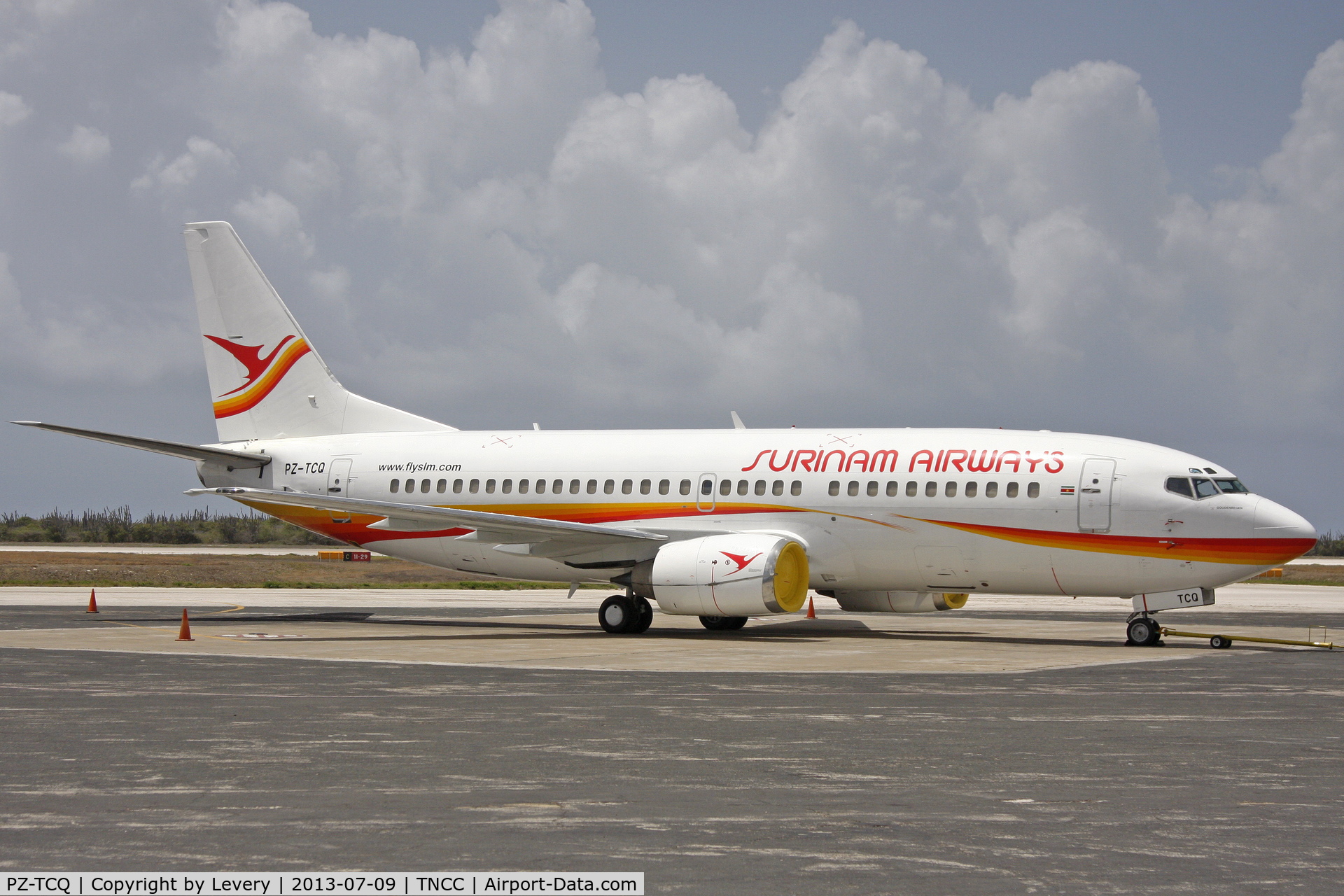 PZ-TCQ, 1993 Boeing 737-3Q8 C/N 26295, New addition to the family.