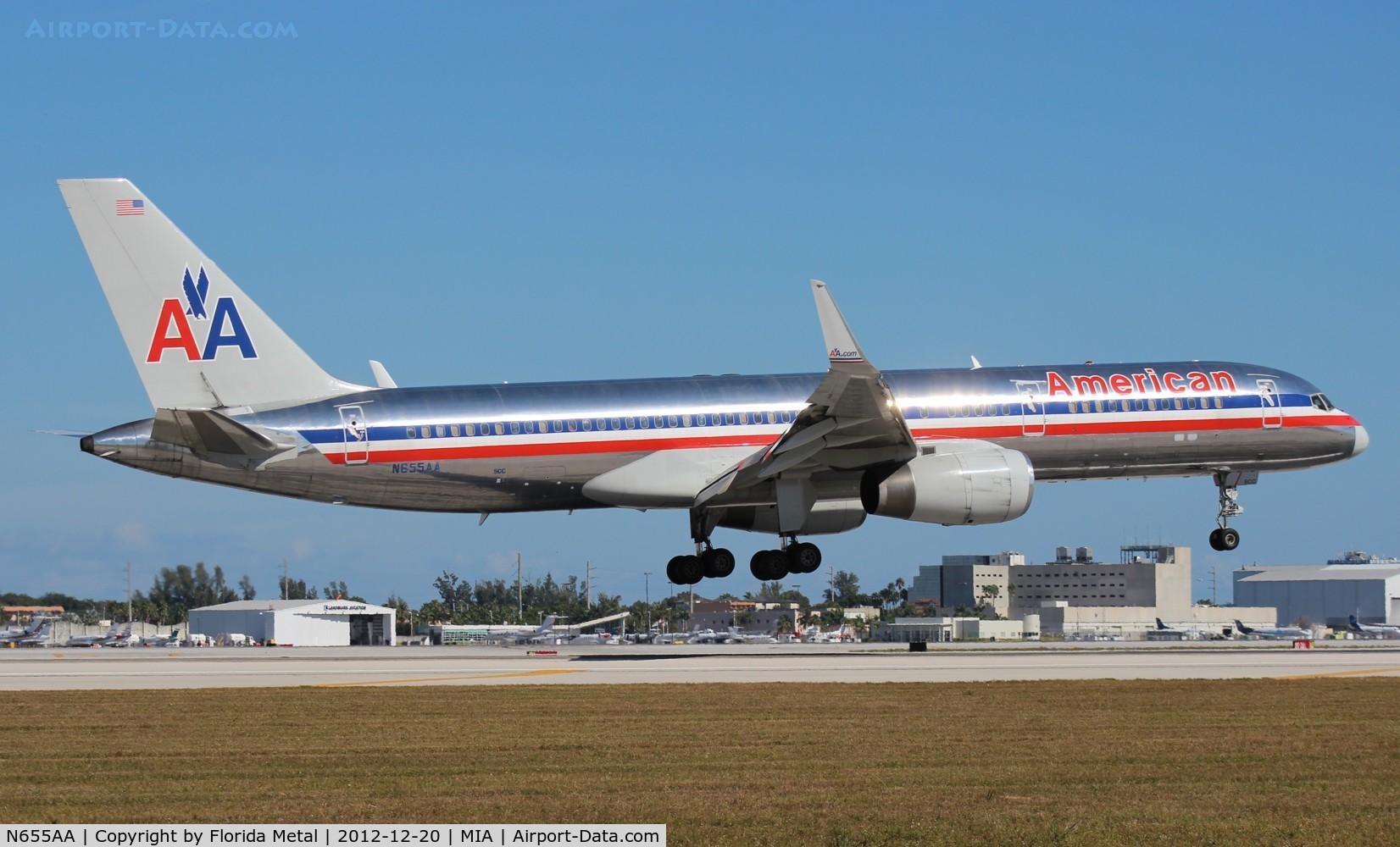 N655AA, 1991 Boeing 757-223 C/N 24613, American 757