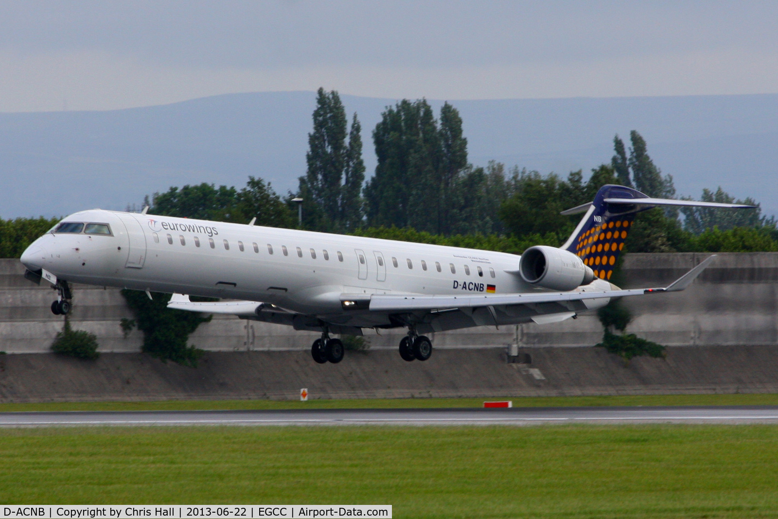 D-ACNB, 2009 Bombardier CRJ-900ER (CL-600-2D24) C/N 15230, Eurowings