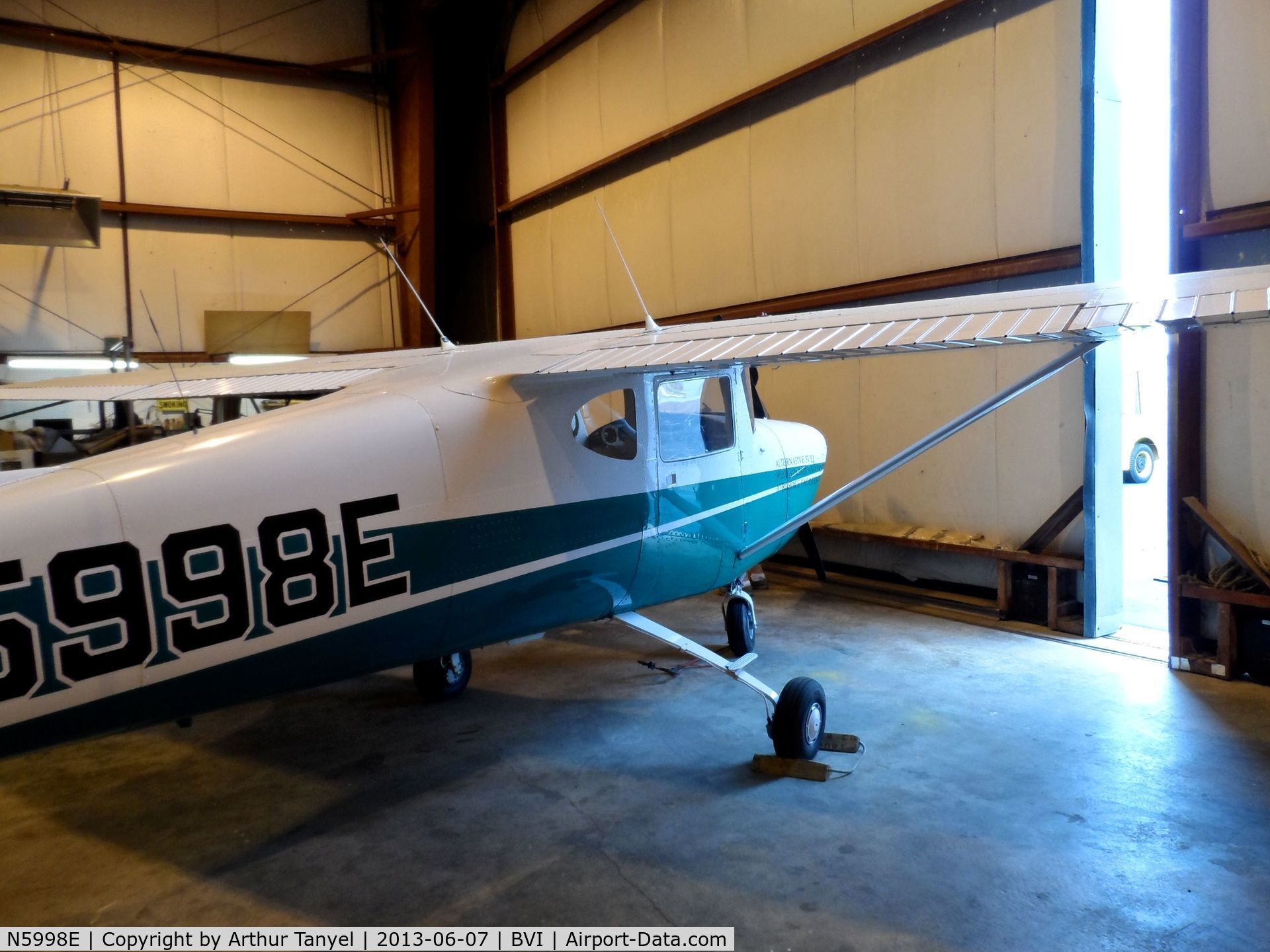 N5998E, 1959 Cessna 150 C/N 17498, On display @ BVI Air Museum