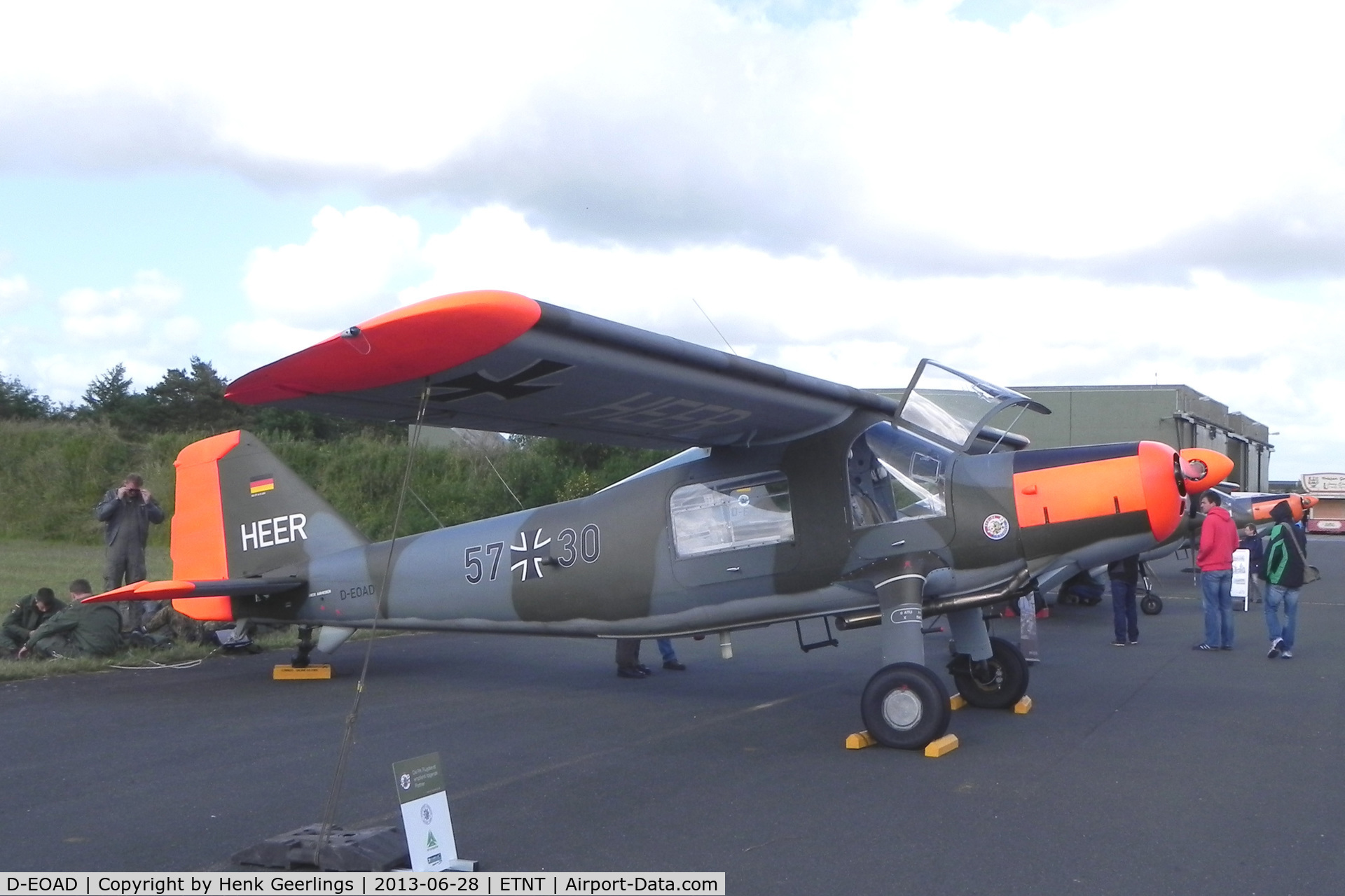 D-EOAD, 1960 Dornier Do-27A-4 C/N 459, Phantom - Farewell , Openday at Wittmund AFB, Germany