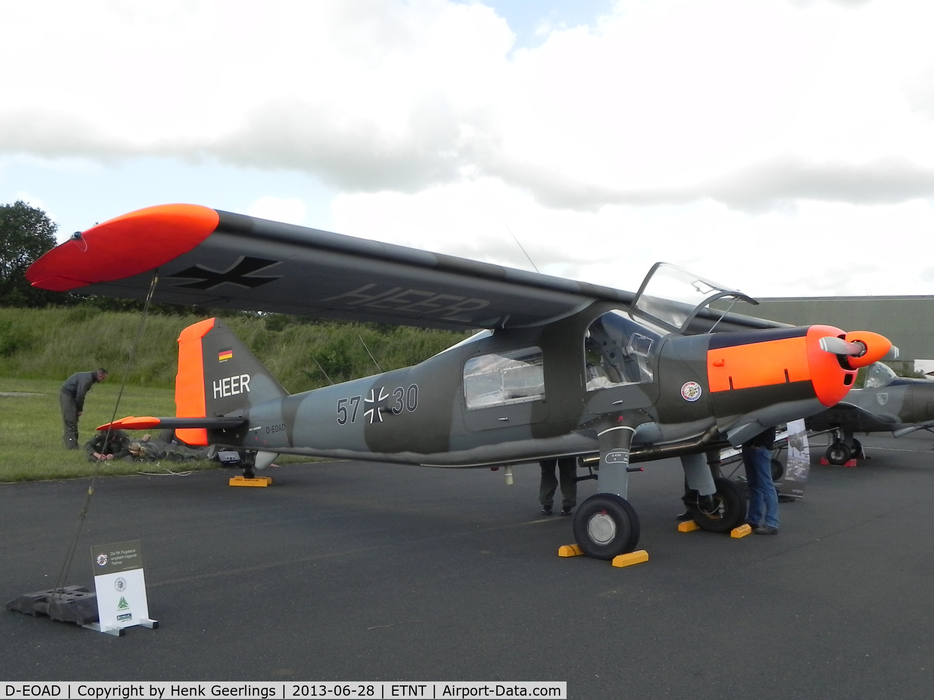 D-EOAD, 1960 Dornier Do-27A-4 C/N 459, Phantom - Farewell , Openday at Wittmund AFB, Germany