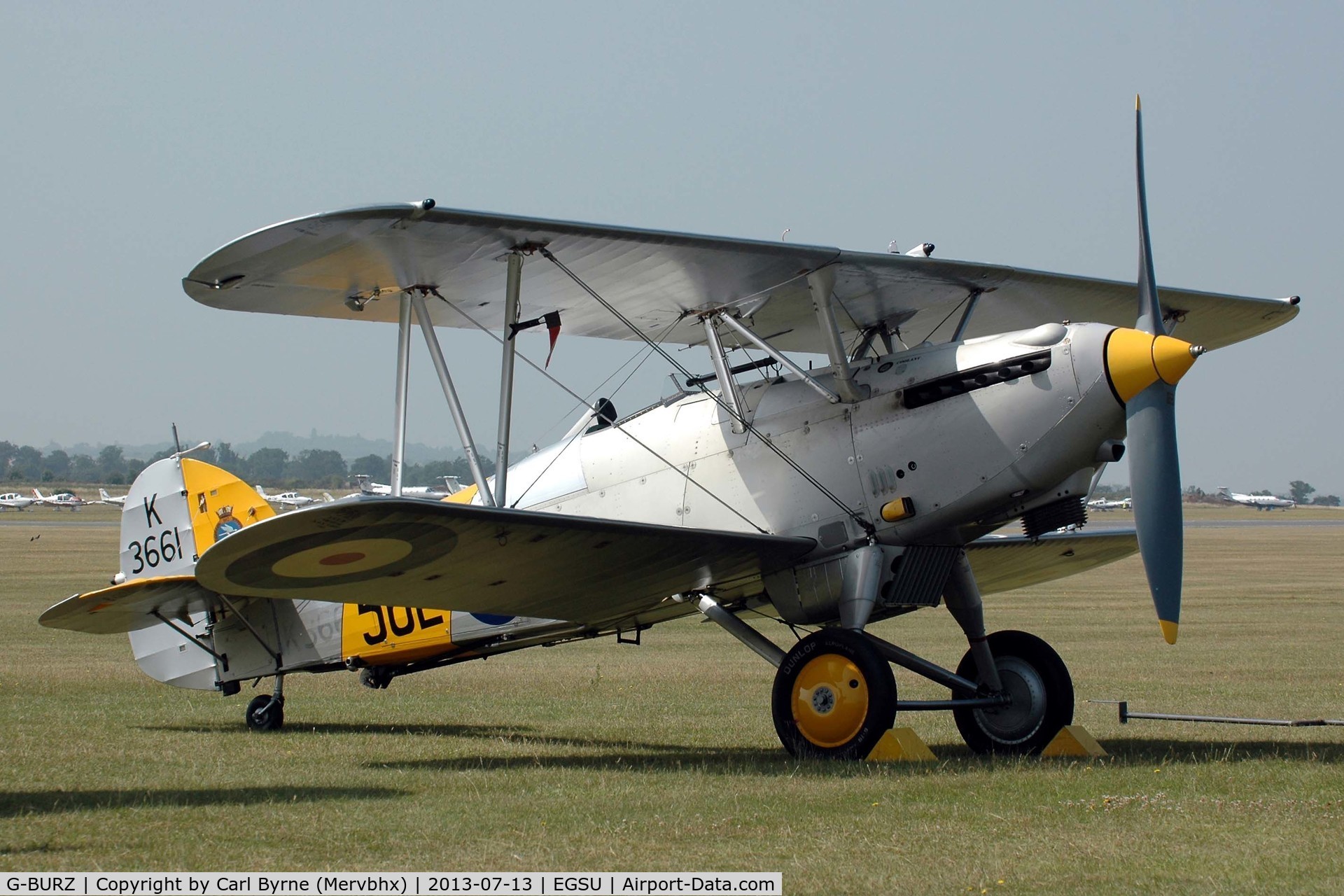 G-BURZ, 1934 Hawker Nimrod II C/N 41H-59890, Part of the 
