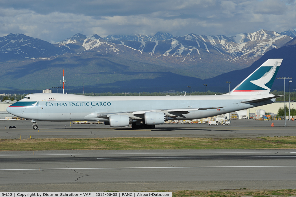 B-LJG, 2012 Boeing 747-867F C/N 39244, Cathay Pacific Boeing 747-800