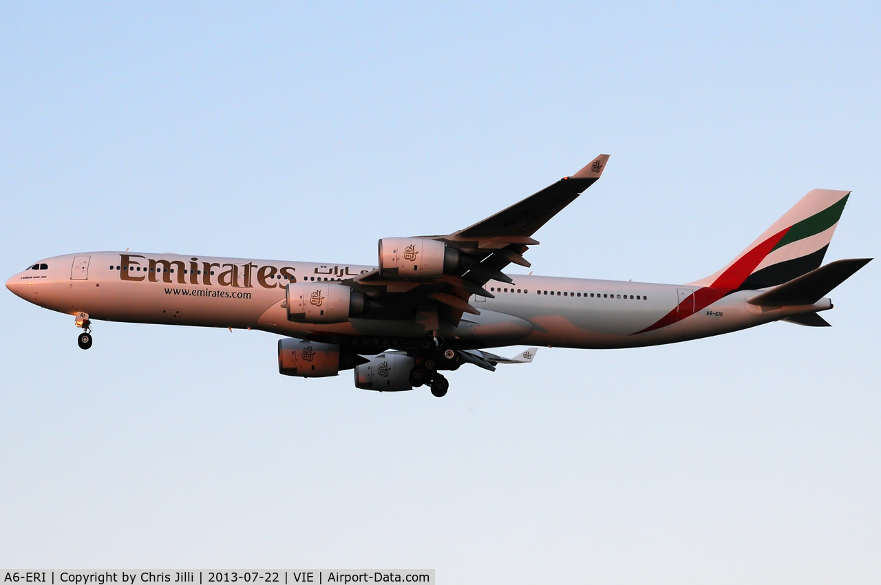 A6-ERI, 2005 Airbus A340-541 C/N 685, Emirates