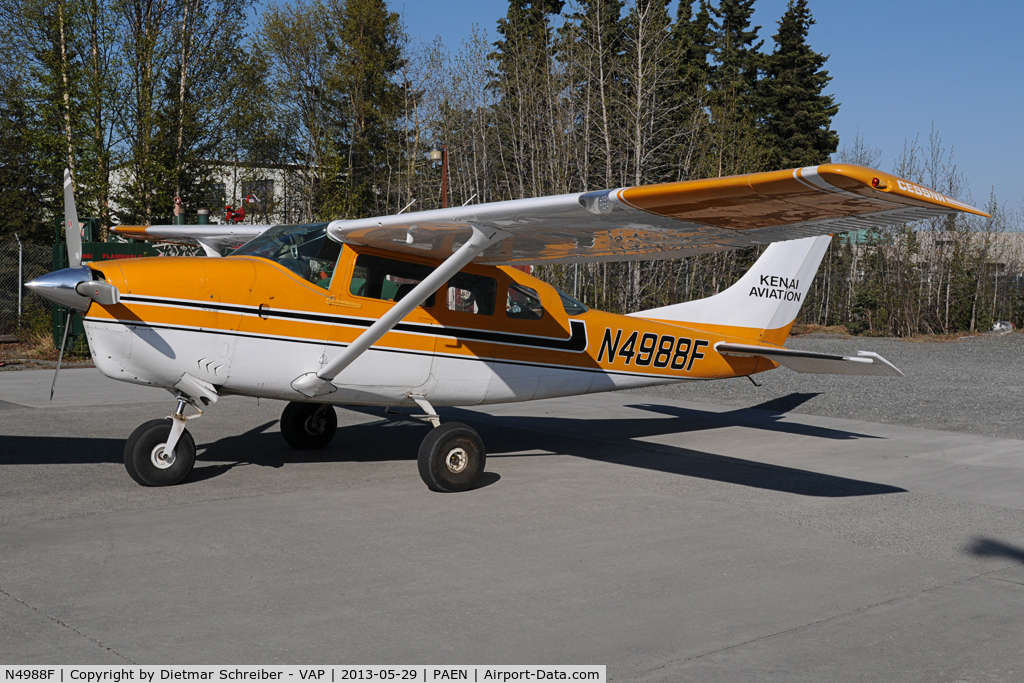 N4988F, 1966 Cessna U206B Super Skywagon C/N U206-0688, Kenai Air Taxi Cessna 206