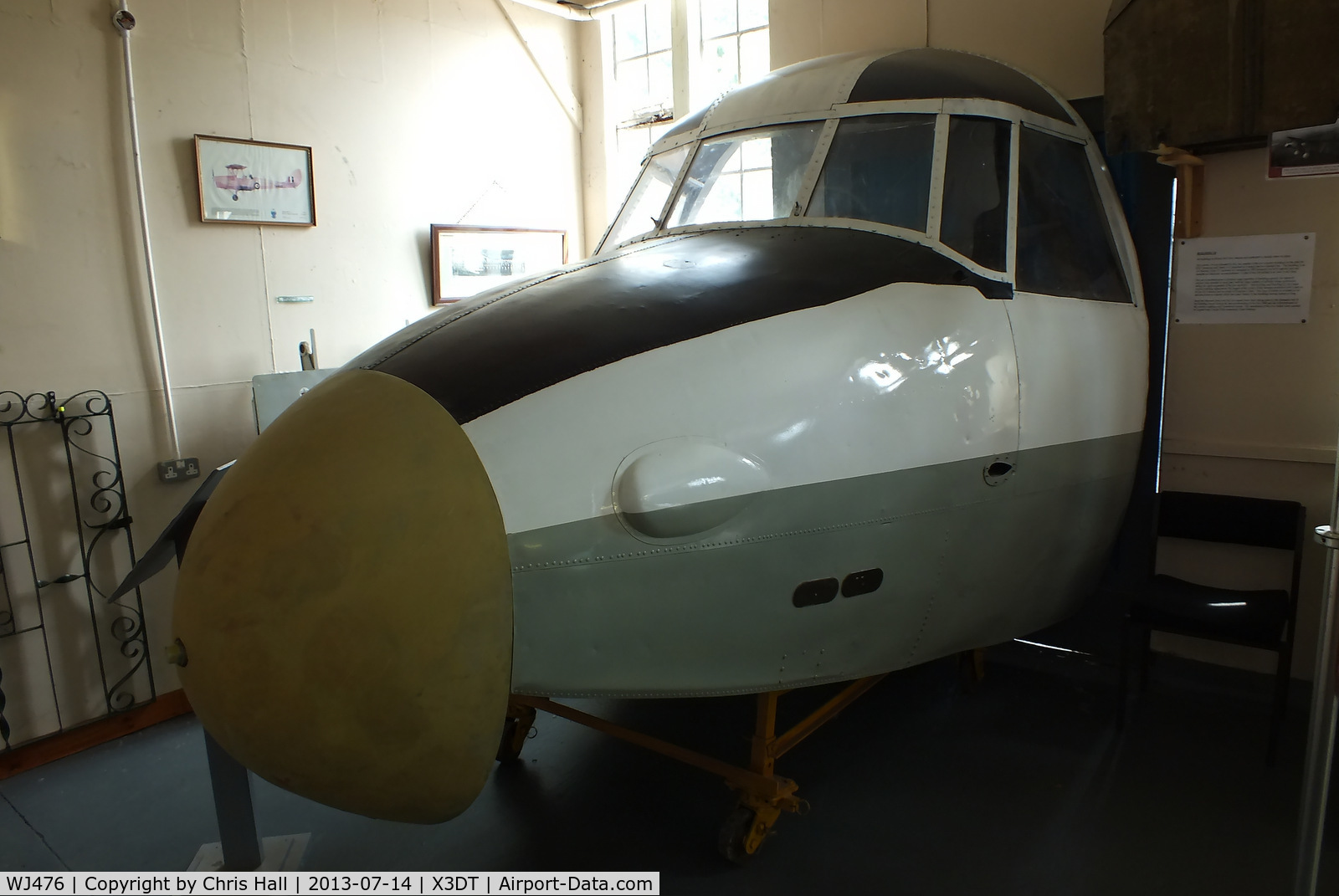 WJ476, 1952 Vickers Valetta T.3 C/N 601, preserved at the South Yorkshire Aircraft Museum, AeroVenture, Doncaster