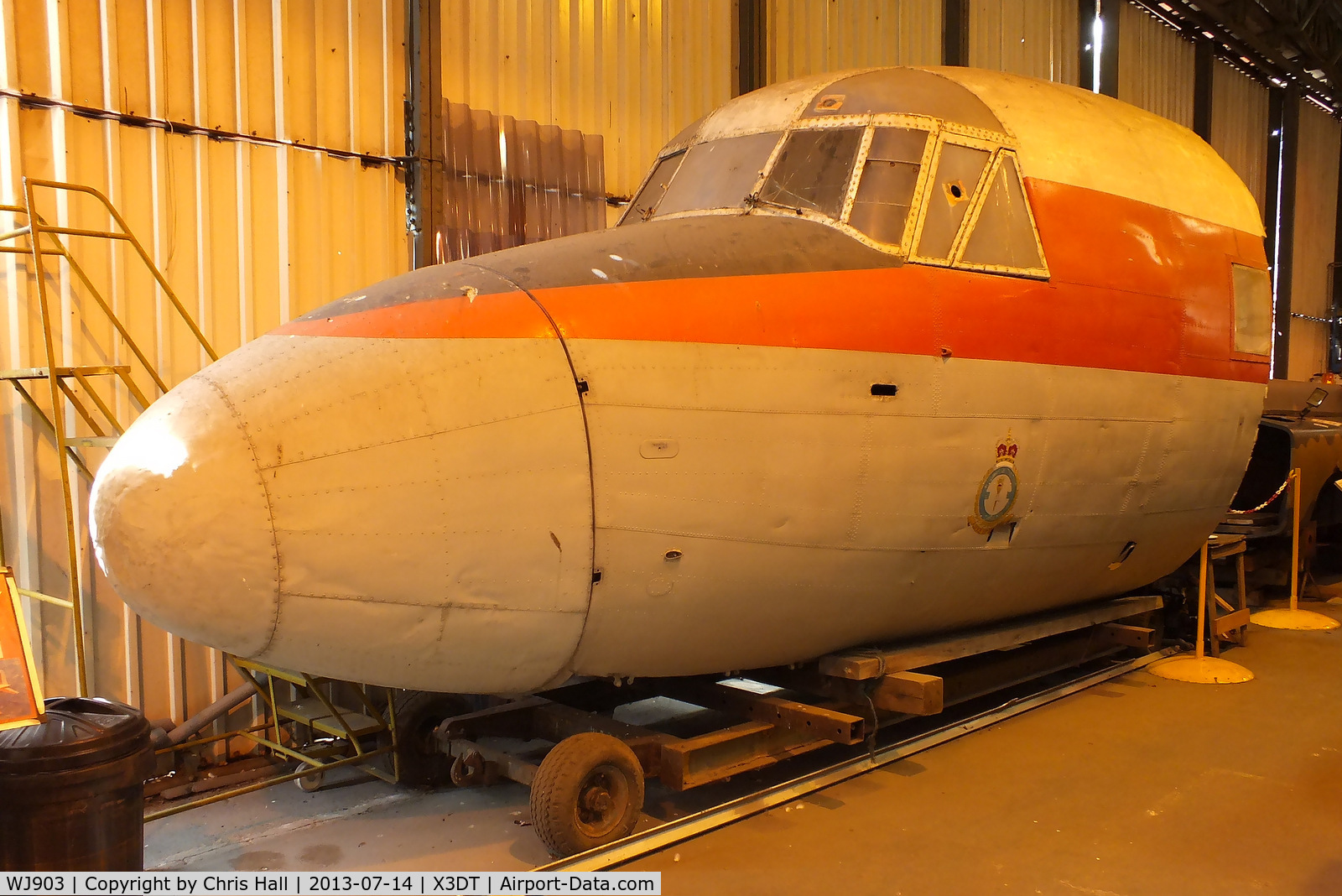 WJ903, 1952 Vickers Varsity T.1 C/N 715, preserved at the South Yorkshire Aircraft Museum, AeroVenture, Doncaster