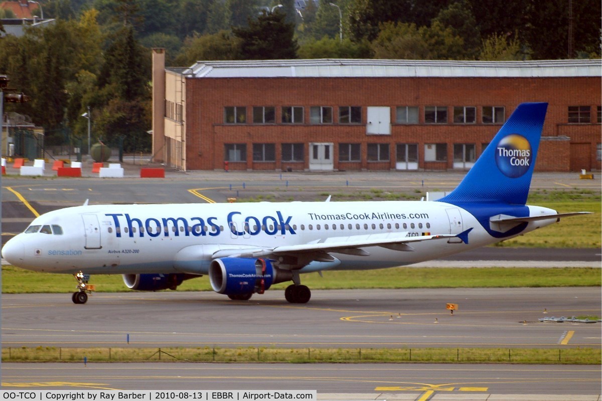 OO-TCO, 2000 Airbus A320-214 C/N 1306, Airbus A320-214 [1306] (Thomas Cook Airlines) Brussels~OO 13/08/2010