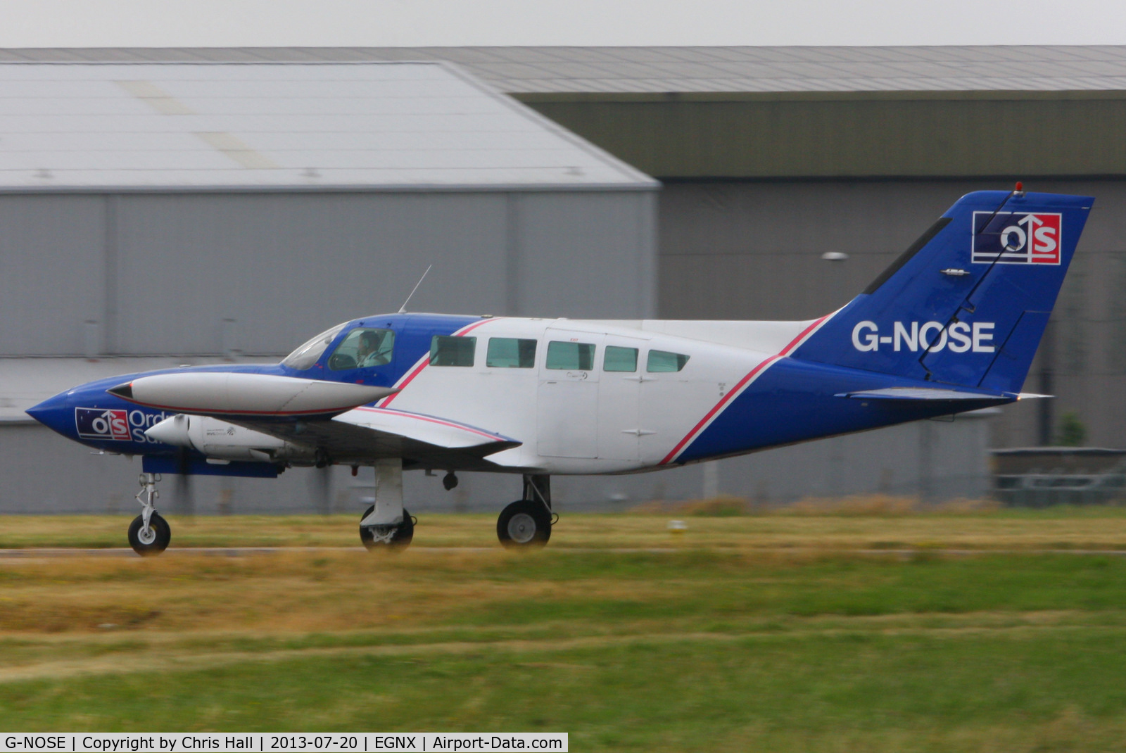 G-NOSE, 1975 Cessna 402B Utililiner C/N 402B-0823, Reconnaissance Ventures Ltd