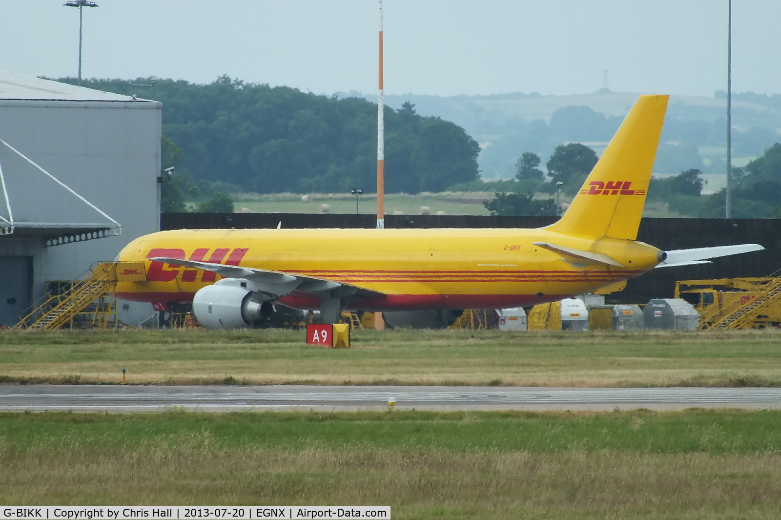 G-BIKK, 1983 Boeing 757-236/SF C/N 22182, DHL