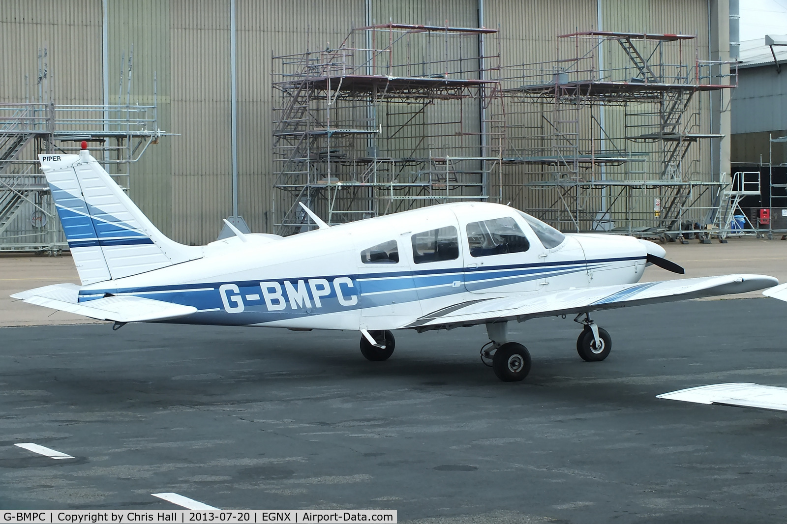 G-BMPC, 1977 Piper PA-28-181 Cherokee Archer II C/N 28-7790436, Privately owned