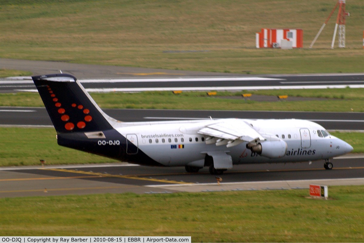 OO-DJQ, 1996 British Aerospace Avro 146-RJ85 C/N E.2289, BAe 146-RJ85 [E2289] (Brussels Airlines) Brussels~OO 15/08/2010