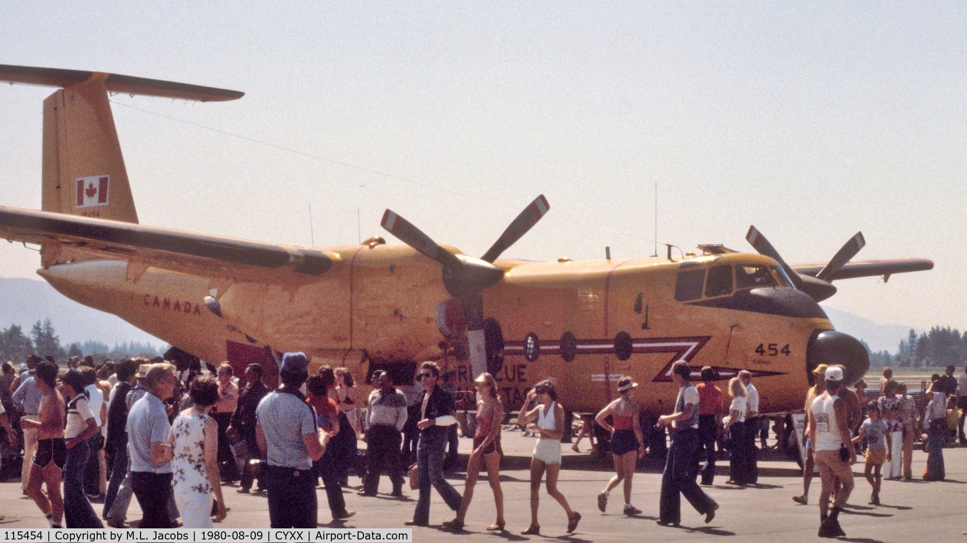 115454, 1967 De Havilland Canada CC-115 Buffalo C/N 8, 1980 Abbotsford Air Show