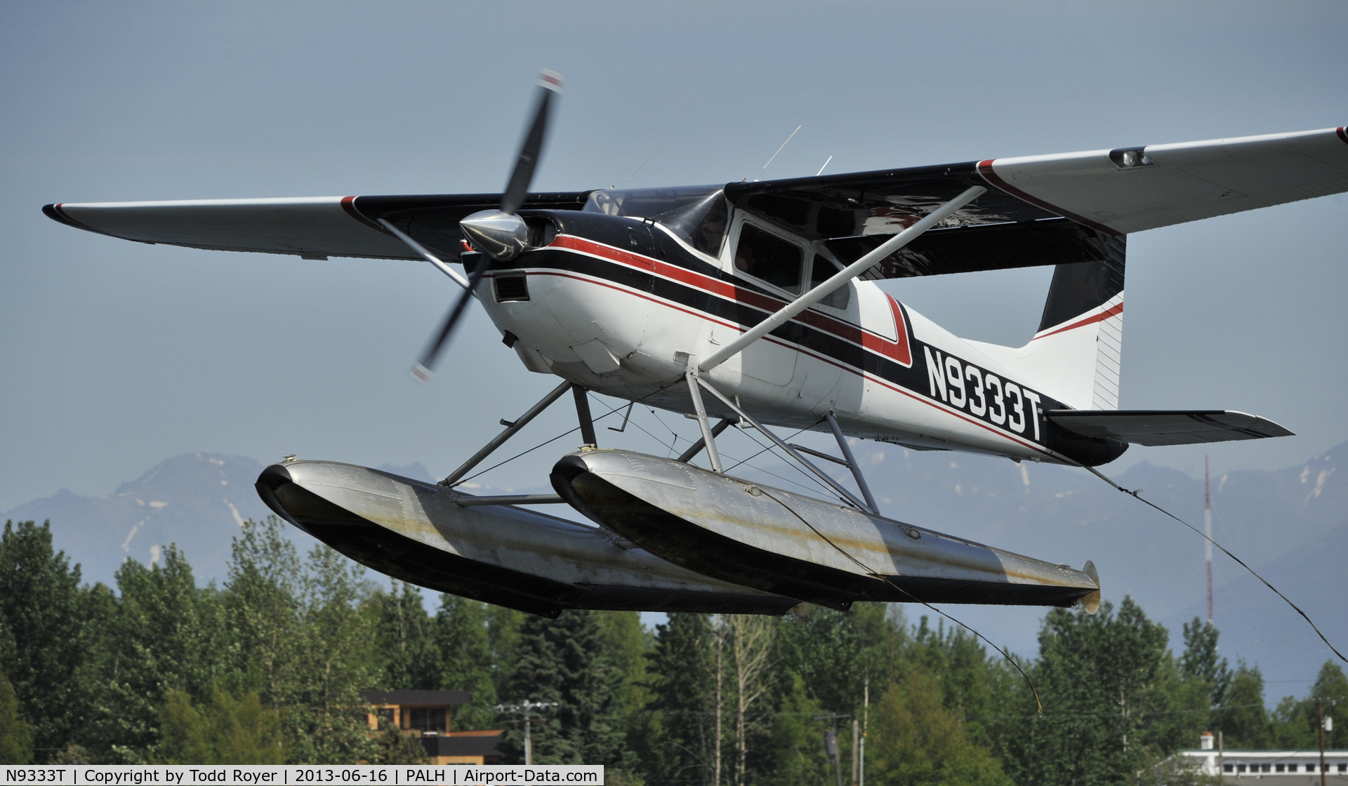 N9333T, 1960 Cessna 180C C/N 50833, At Lake Hood Seaplane Base