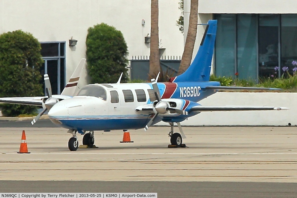 N369QC, 1978 Piper Aerostar 601P C/N 61P-0531-224, At Santa Monica Airport , California