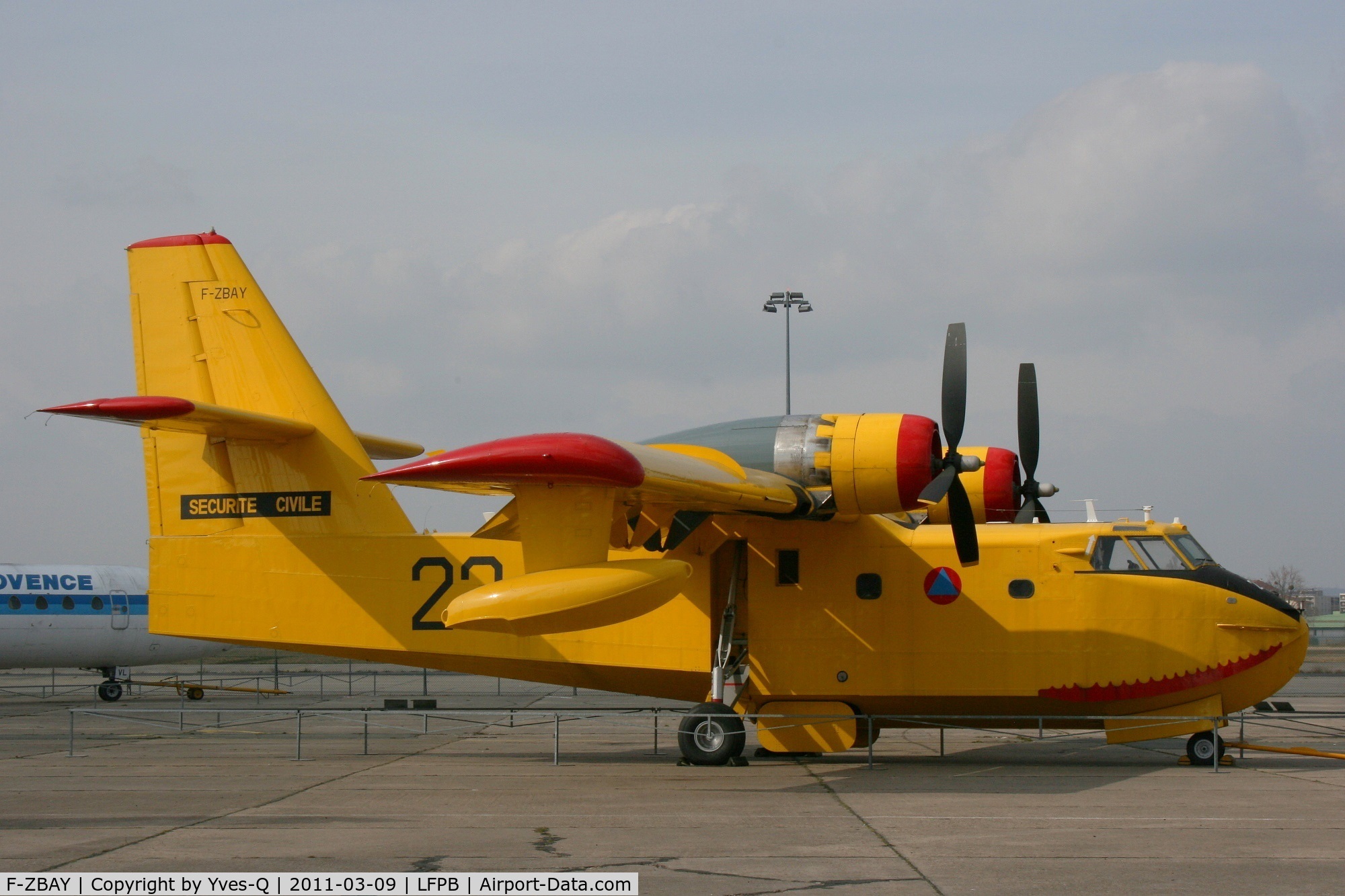 F-ZBAY, Canadair CL-215-I (CL-215-1A10) C/N 1023, Canadair CL-215, Air & Space Museum Paris-Le Bourget (LFPB)