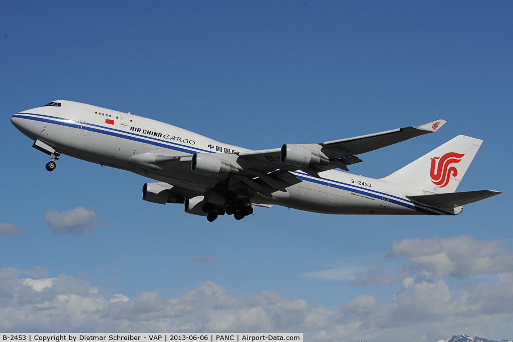 B-2453, 1993 Boeing 747-412/BCF C/N 27134, Air China Boeing 747-400