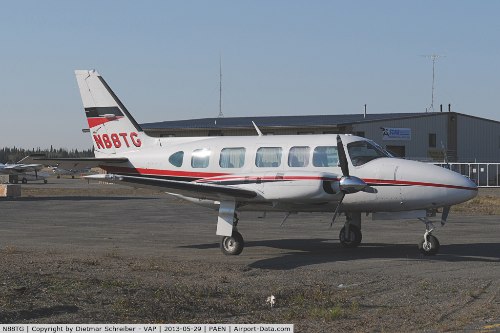 N88TG, 1984 Piper PA-31-350 Chieftain C/N 31-8452020, Kenai Air Taxi Piper Navajo