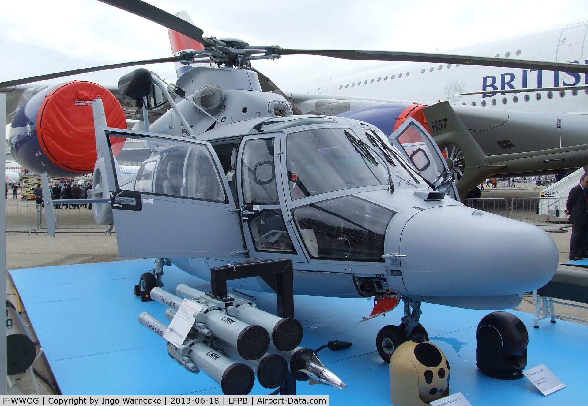 F-WWOG, Eurocopter AS-565MB Panther C/N Not found F-WWOG, Eurocopter AS.565MB Panther at the Aerosalon 2013, Paris