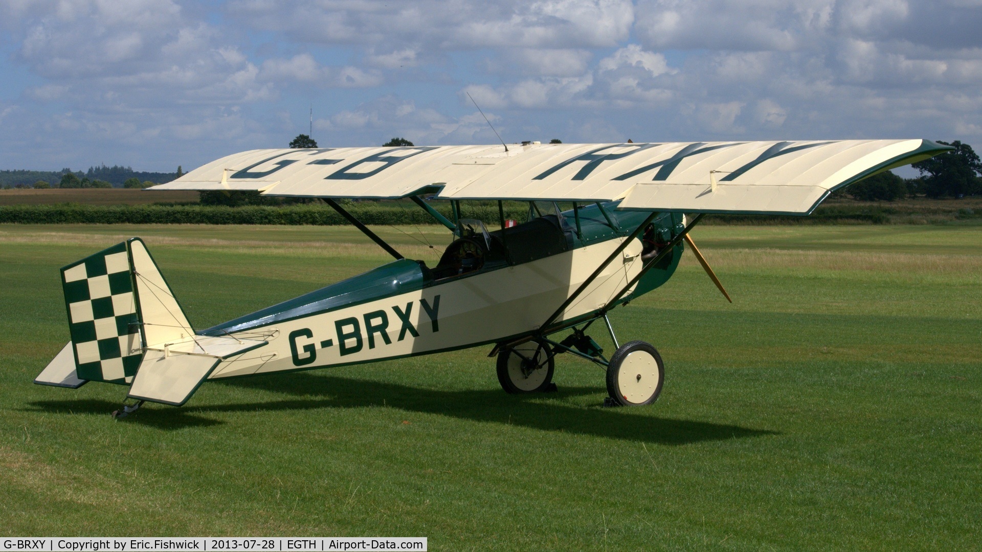 G-BRXY, 1991 Pietenpol Air Camper C/N PFA 047-11416, 2. G-BRXY at The Shuttleworth Collection Wings & Wheels Flying Day, July 2013.
