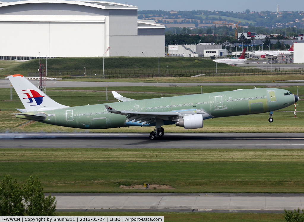 F-WWCN, 2013 Airbus A330-323X C/N 1431, C/n 1431 - For Malaysia Airlines