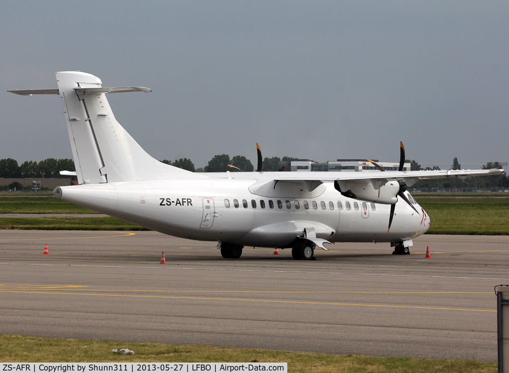 ZS-AFR, 2006 ATR 42-500 C/N 643, Ready for delivery after overhaul @ LFBF... Ex. OH-ATB