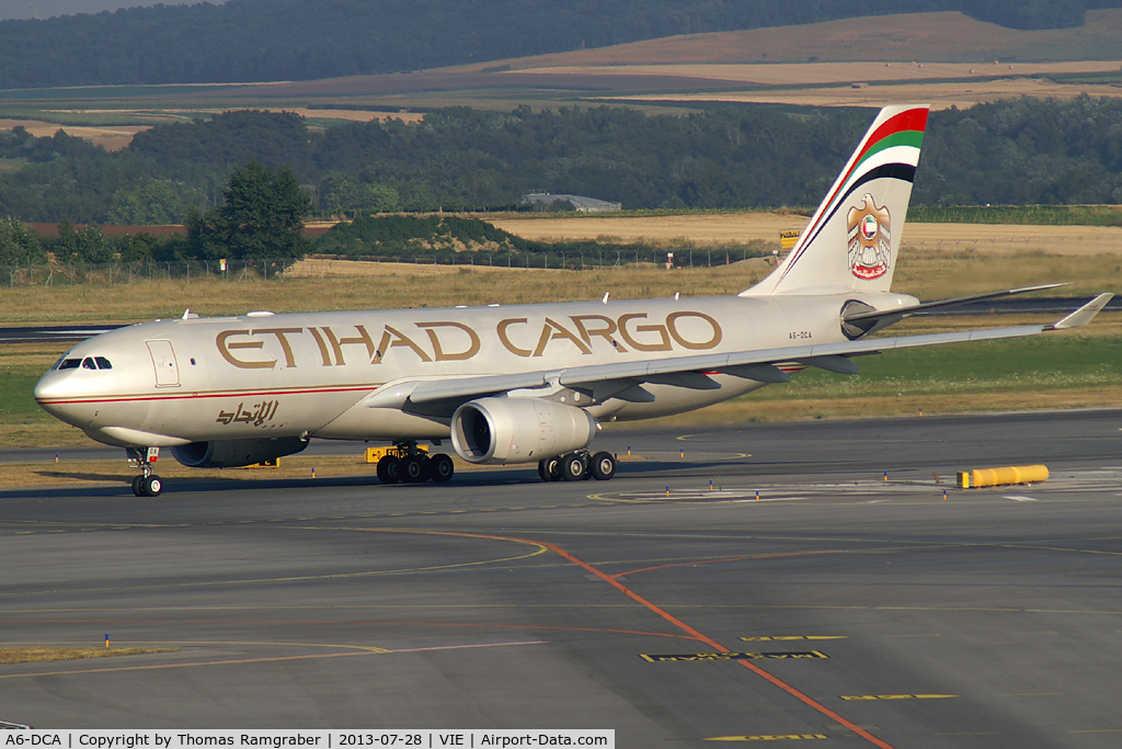 A6-DCA, 2010 Airbus A330-243F C/N 1032, Etihad Airways Crystal Cargo Airbus A330-200