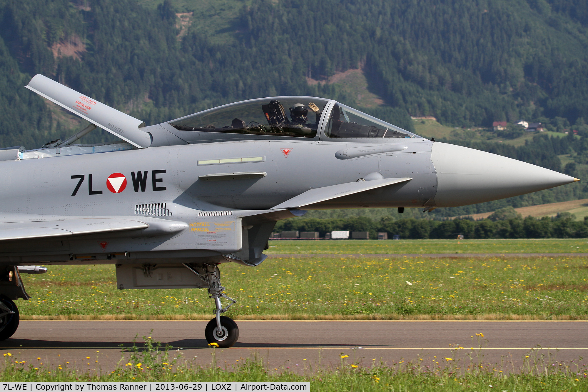 7L-WE, 2008 Eurofighter EF-2000 Typhoon S C/N AS005, Austrian AF EF2000
