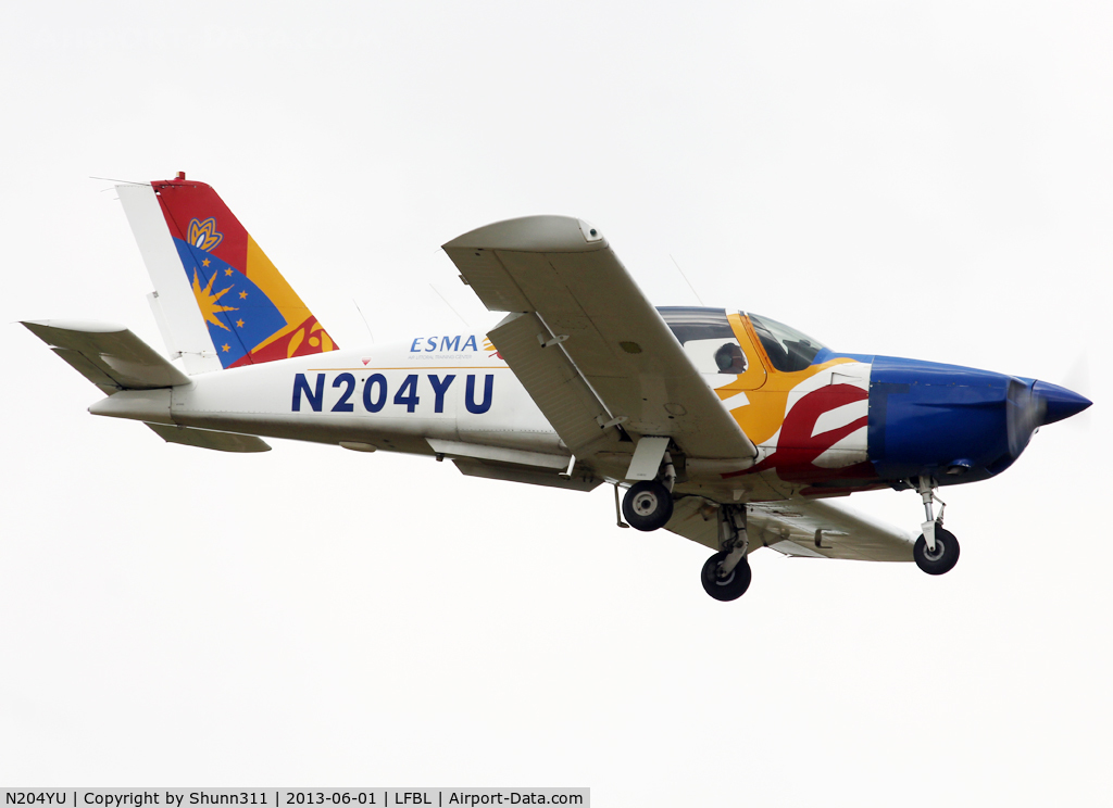 N204YU, Socata TB-20 Trinidad C/N 910, On landing...