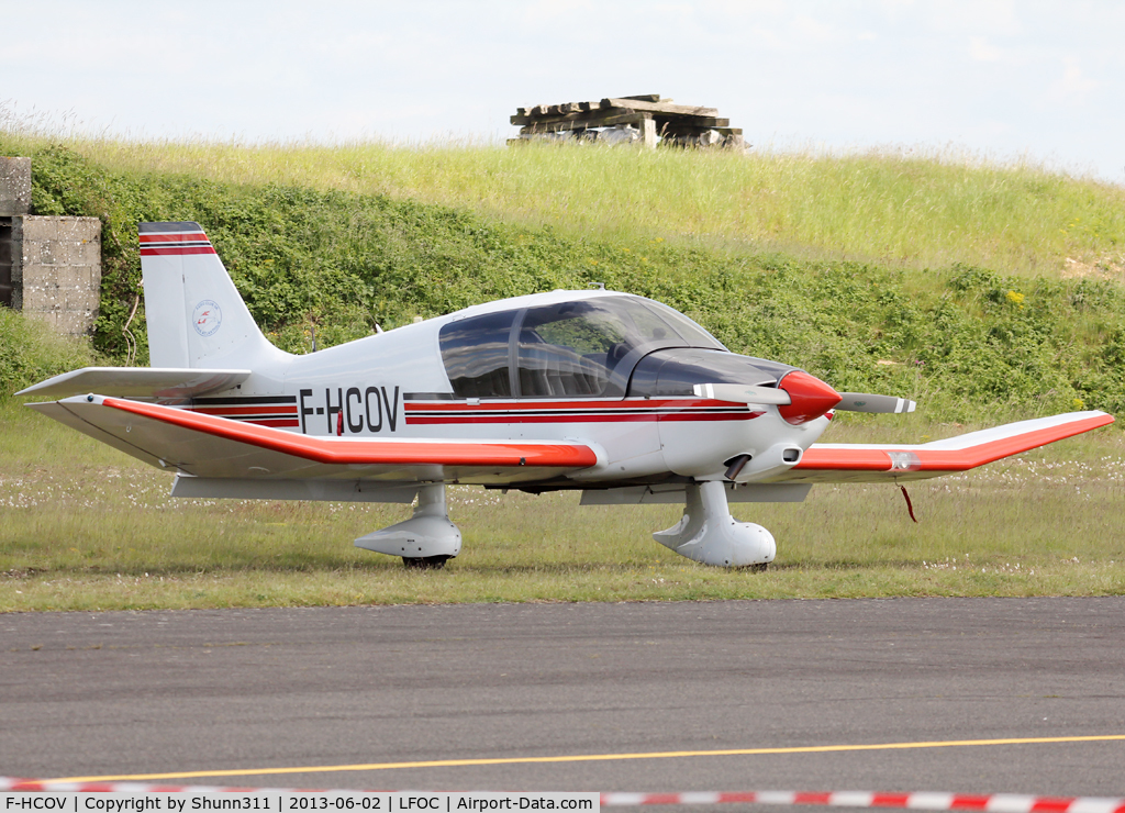 F-HCOV, , Parked in the grass during LFOC Open Day 2013