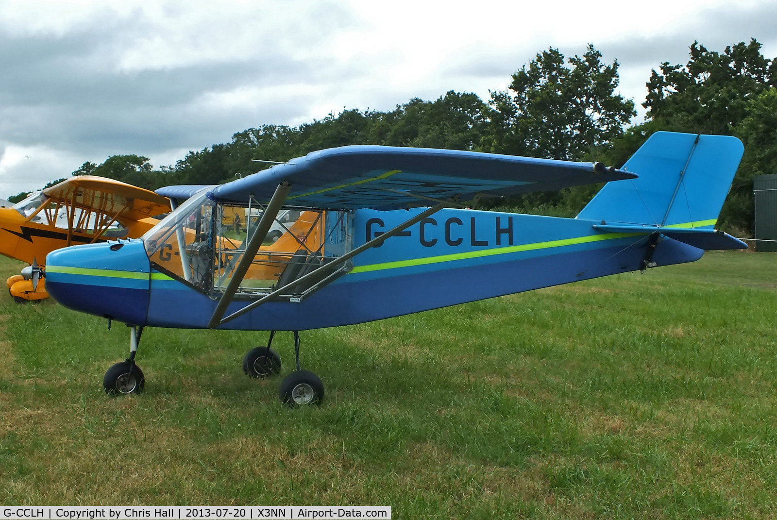 G-CCLH, 2003 Rans S-6ES Coyote II C/N PFA 204-13658, at the Stoke Golding stakeout 2013