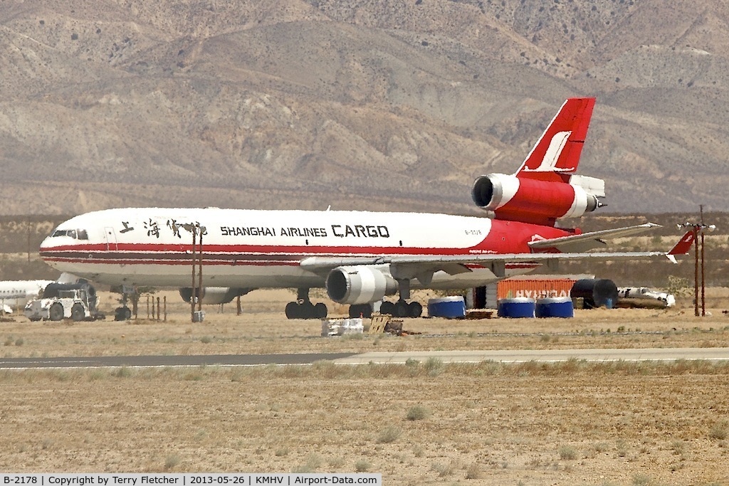 B-2178, 1994 McDonnell Douglas MD-11F C/N 48543, stored at Mojave , California