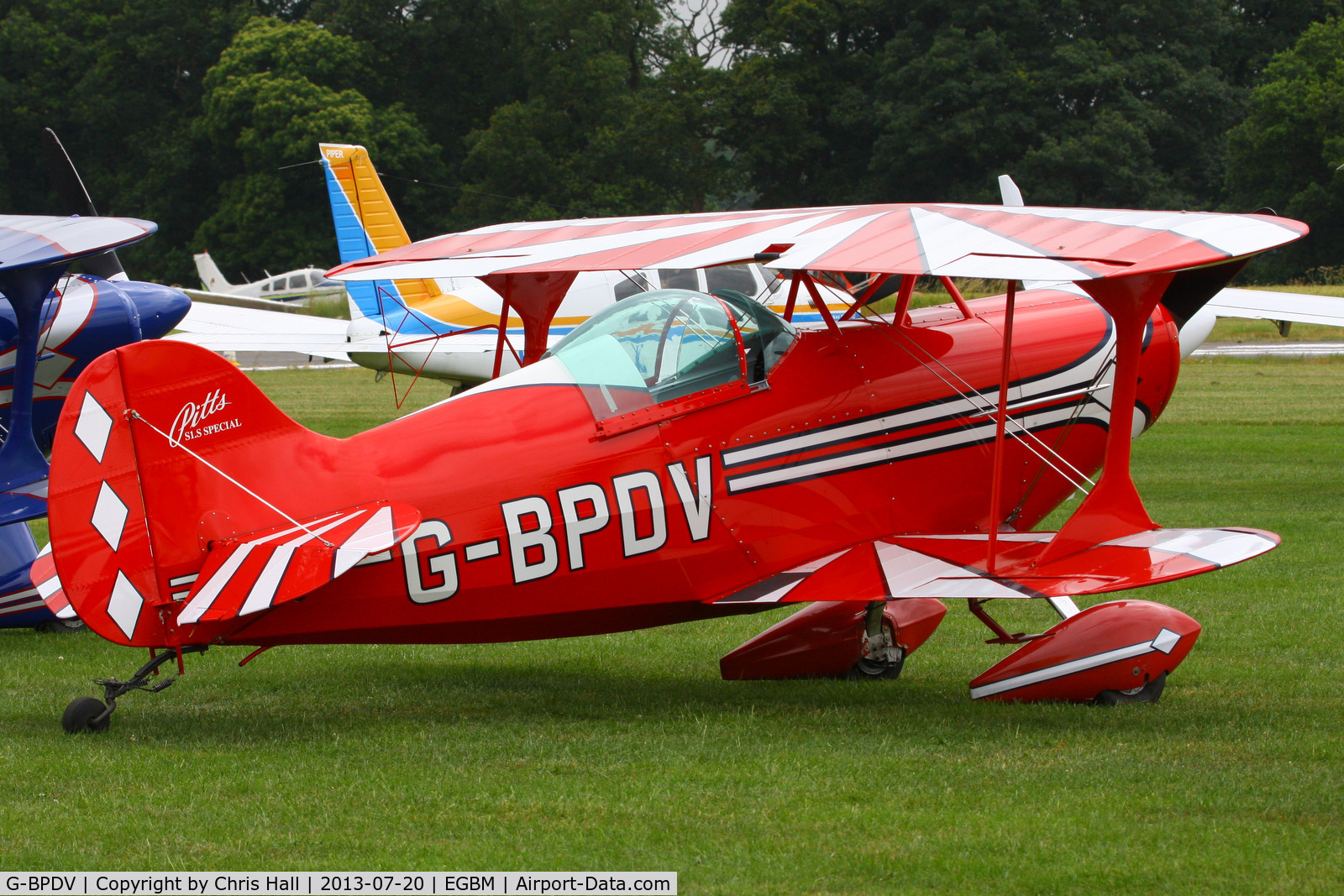 G-BPDV, 1970 Pitts S-1S Special C/N 27P, at the Tatenhill Charity Fly in