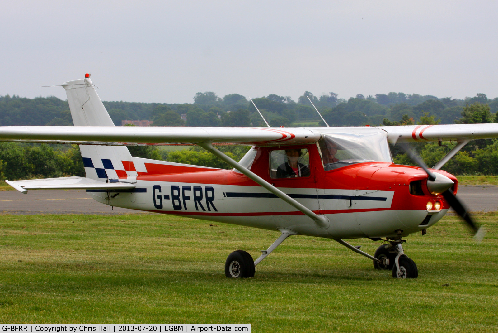 G-BFRR, 1977 Reims FRA150M Aerobat C/N 0326, at the Tatenhill Charity Fly in