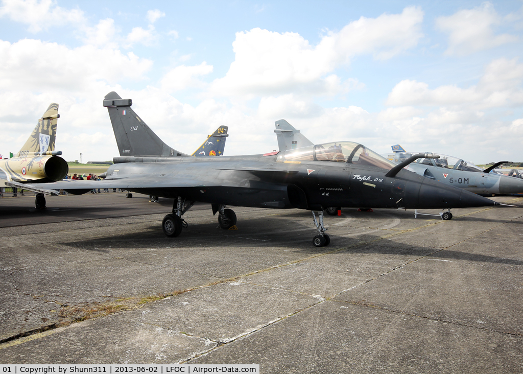 01, 1991 Dassault Rafale C C/N 01, Uses as a static aircraft during LFOC Open Day 2013... Aircraft is now stored since May 2011