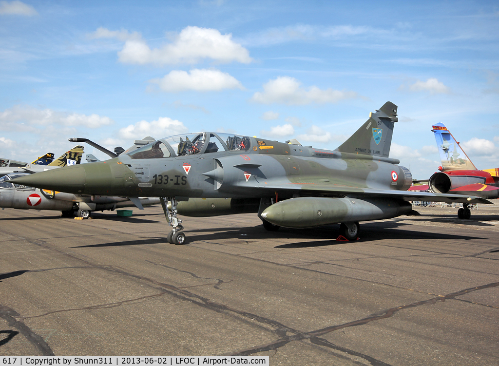617, Dassault Mirage 2000D C/N 415, Used as static aircraft during LFOC Open Day 2013