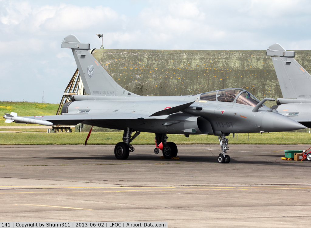 141, Dassault Rafale C C/N 141, Used as a demo aircraft during LFOC Open Day 2013...