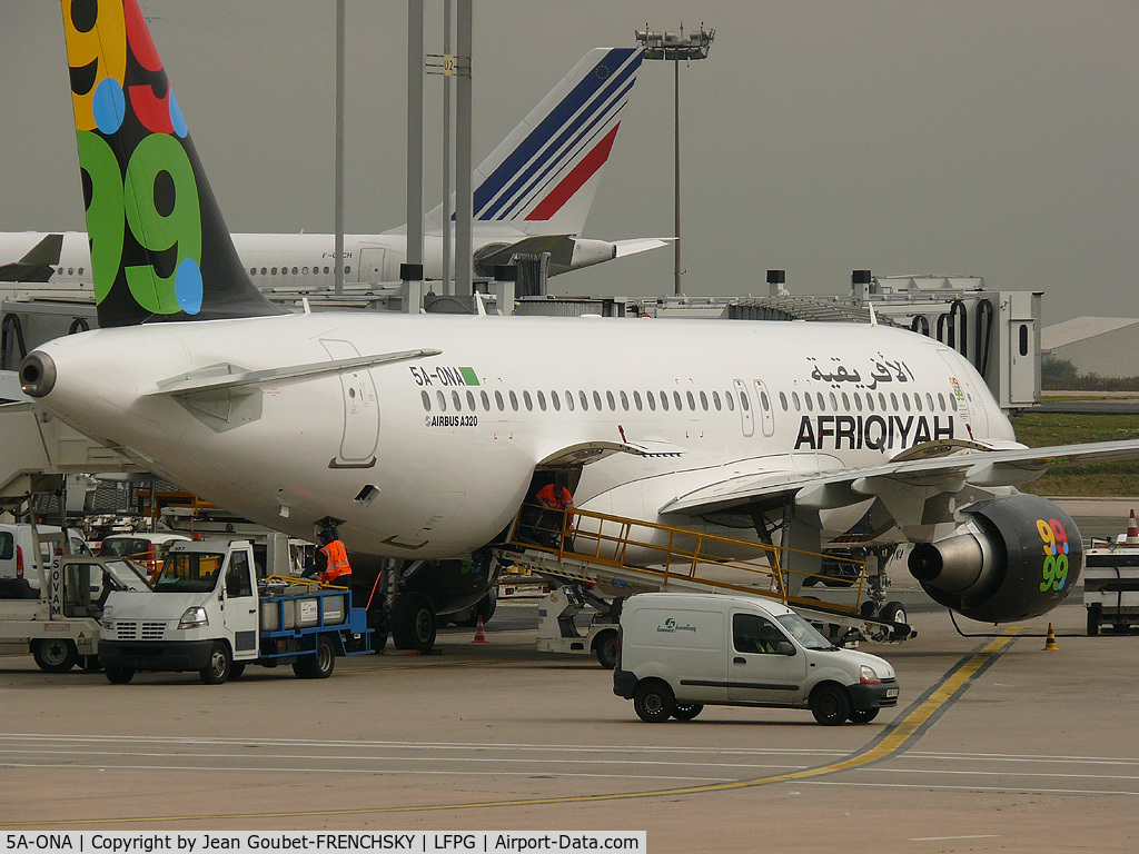 5A-ONA, 2007 Airbus A320-214 C/N 3224, Afriqiyah Airways