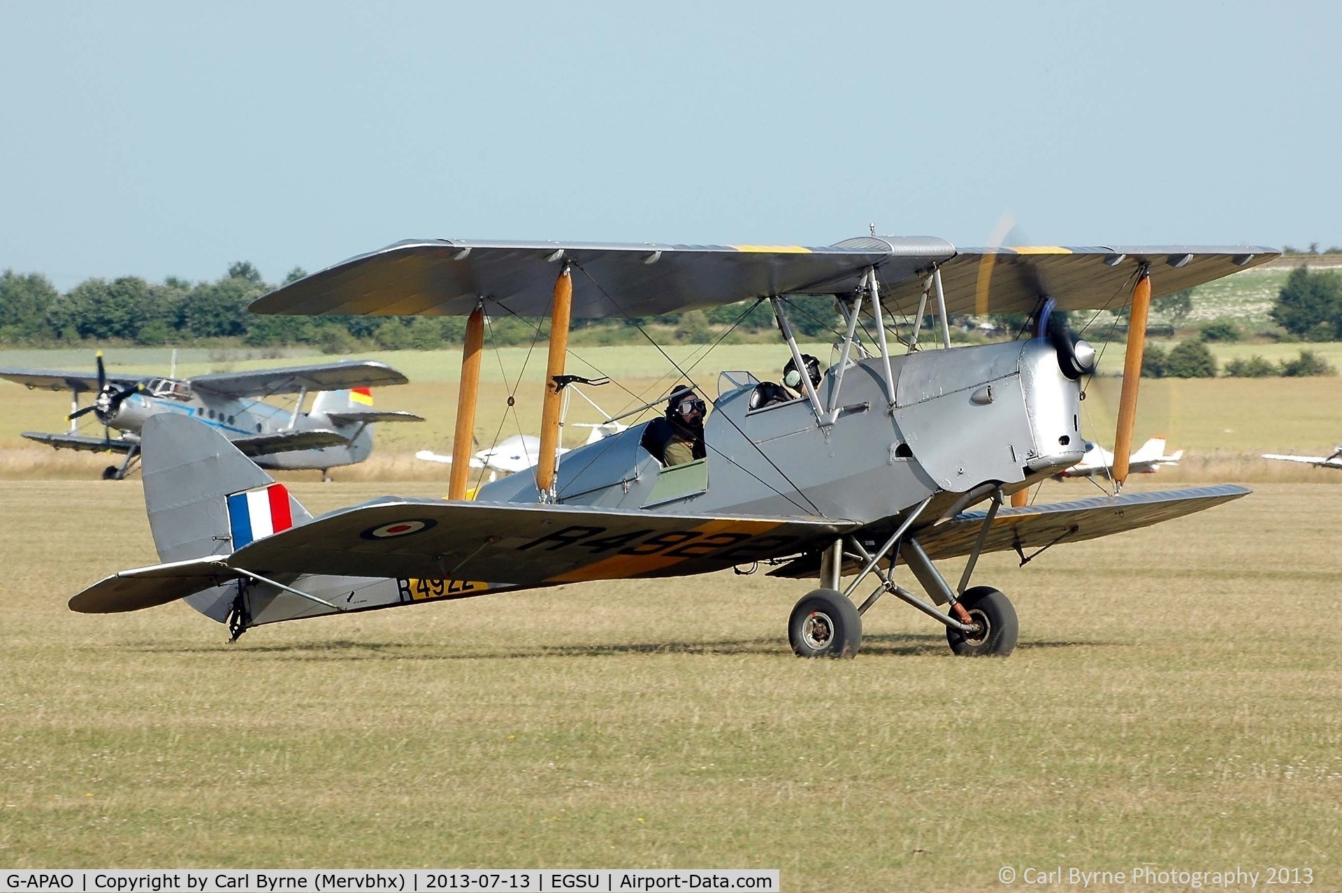 G-APAO, 1940 De Havilland DH-82A Tiger Moth II C/N 82845, Part of the 