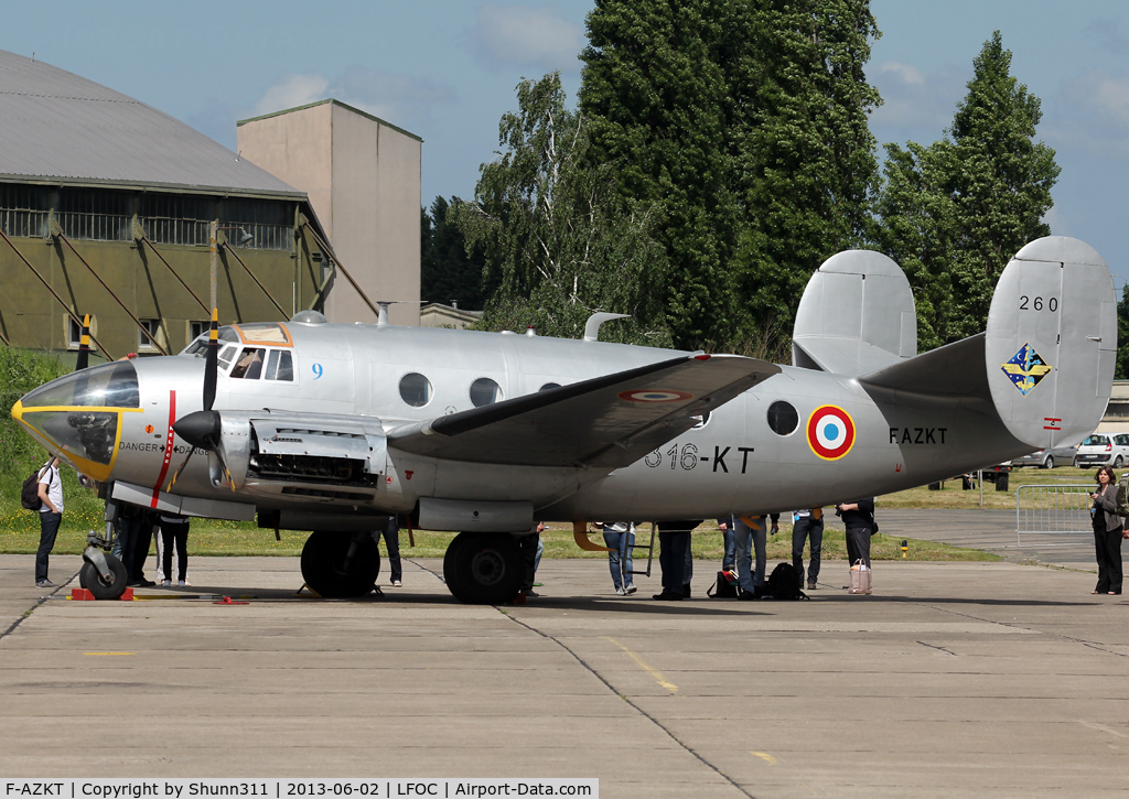 F-AZKT, 1954 Dassault MD-311 Flamant C/N 260, Used as a demo during LFOC Open Day 2013...