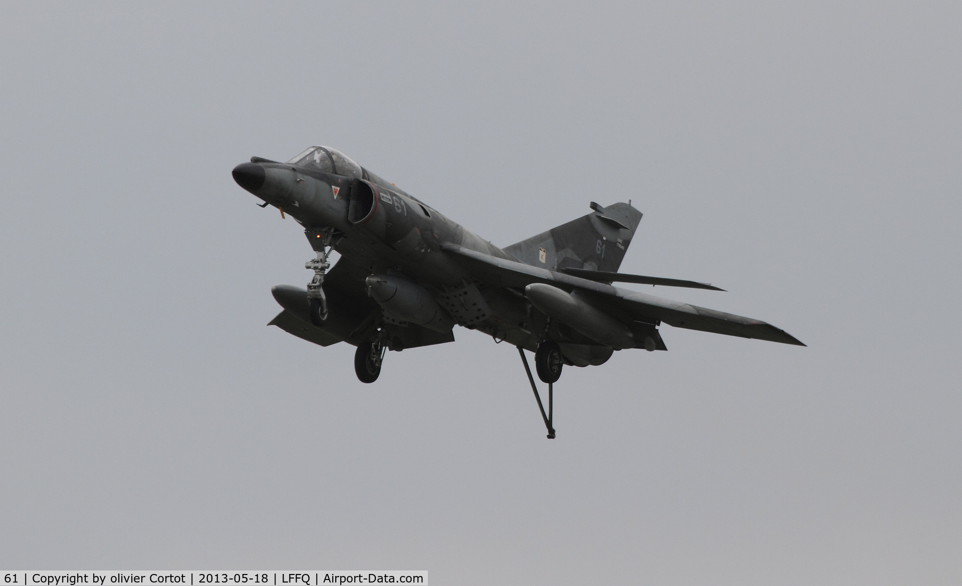 61, Dassault Super Etendard C/N 67, with refuelling pod