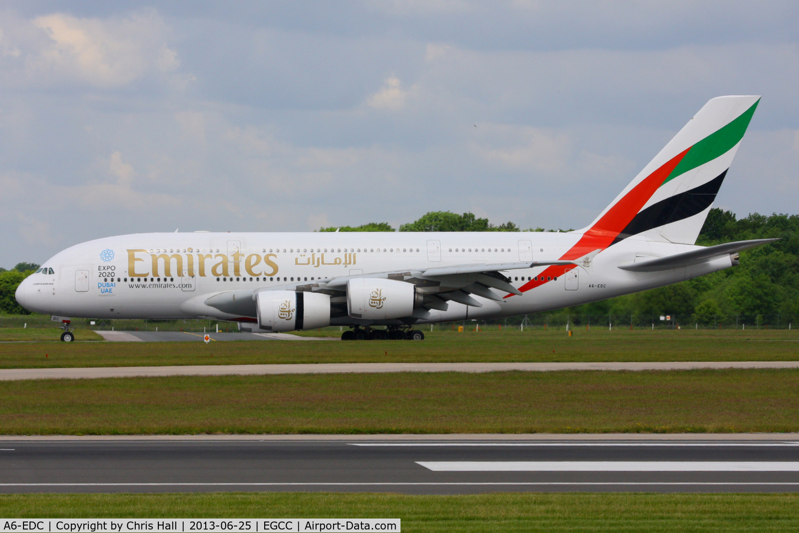 A6-EDC, 2008 Airbus A380-861 C/N 016, Emirates