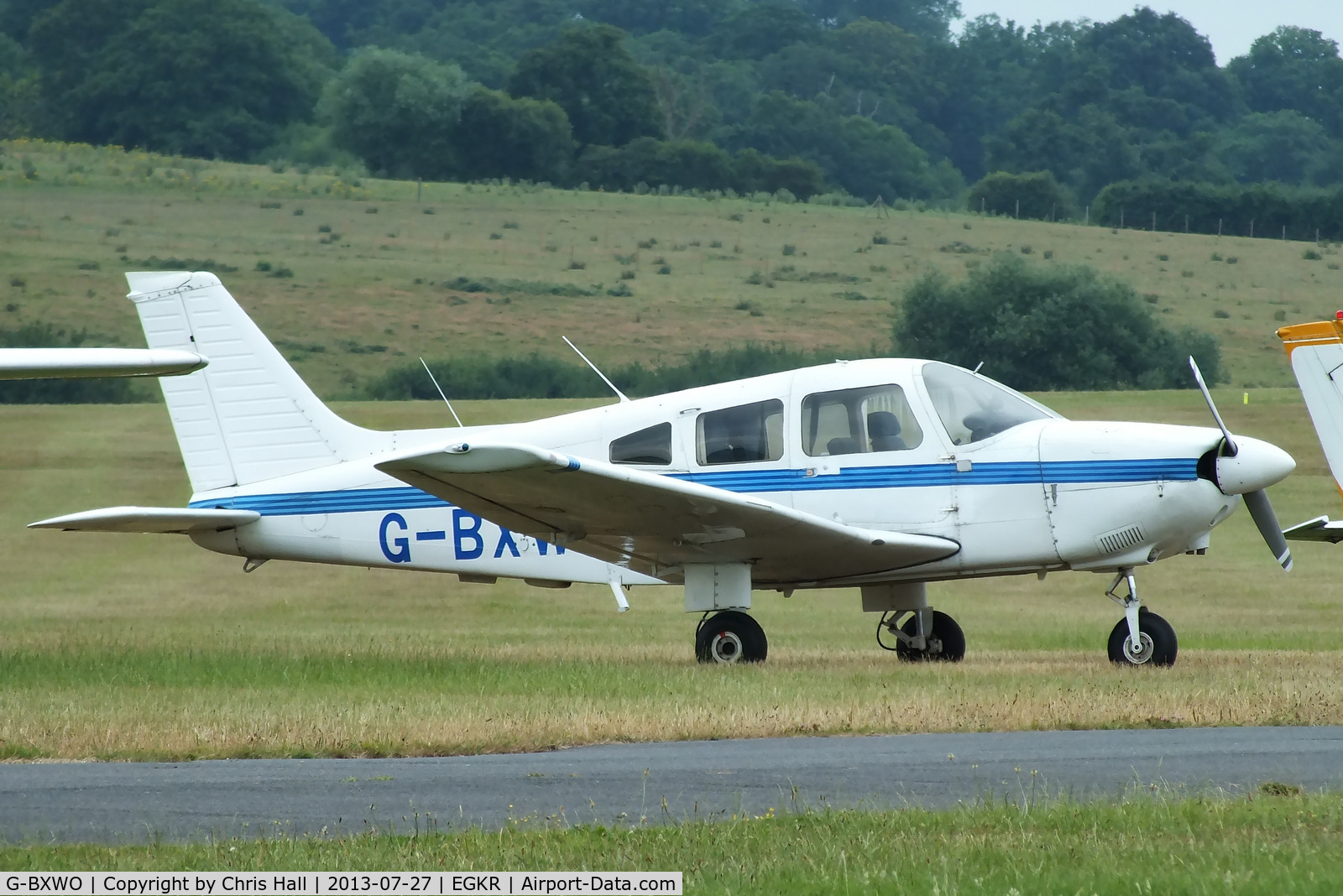 G-BXWO, 1981 Piper PA-28-181 Cherokee Archer II C/N 28-8190311, privately owned