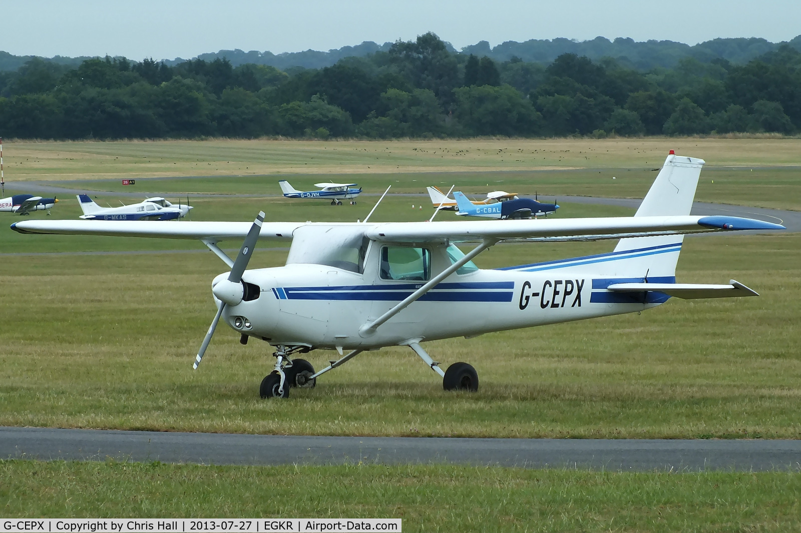 G-CEPX, 1983 Cessna 152 C/N 152-85792, Cristal Air Limited