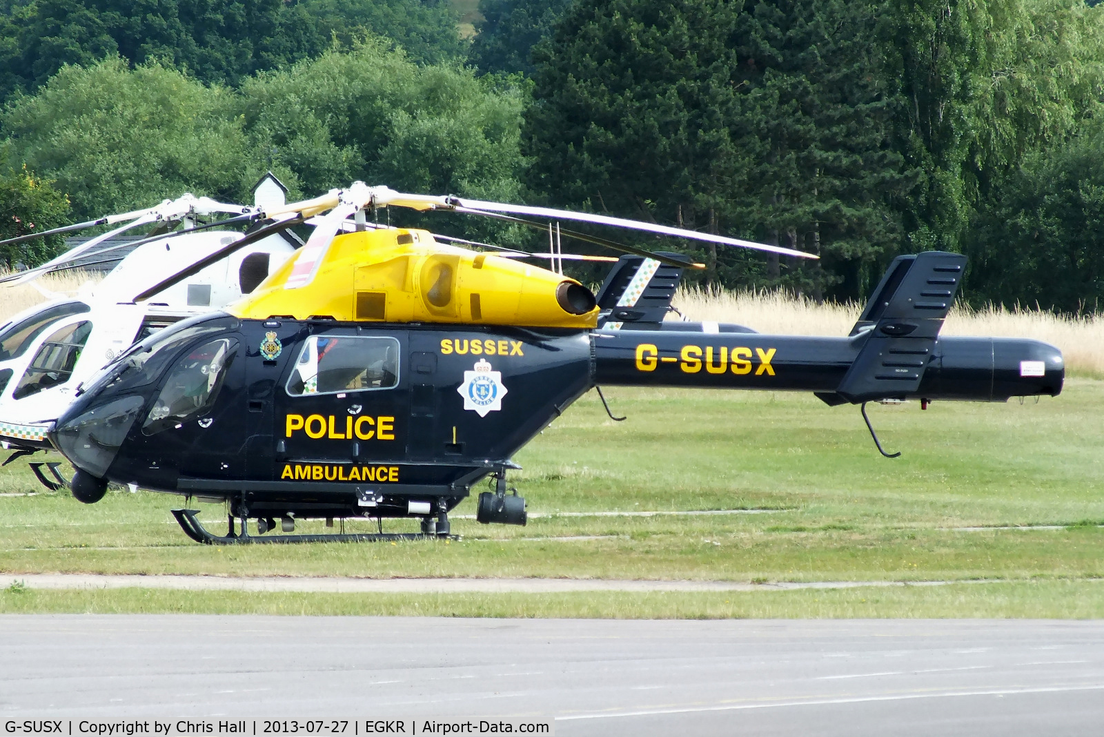 G-SUSX, 1999 McDonnell Douglas MD-902 Explorer C/N 900-00065, Sussex Police