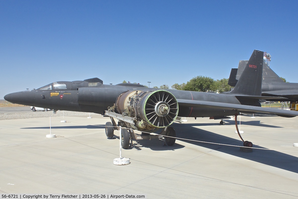 56-6721, 1956 Lockheed U-2A C/N 388, Exhibited at the Joe Davies Heritage Airpark at Palmdale Plant 42, Palmdale, California