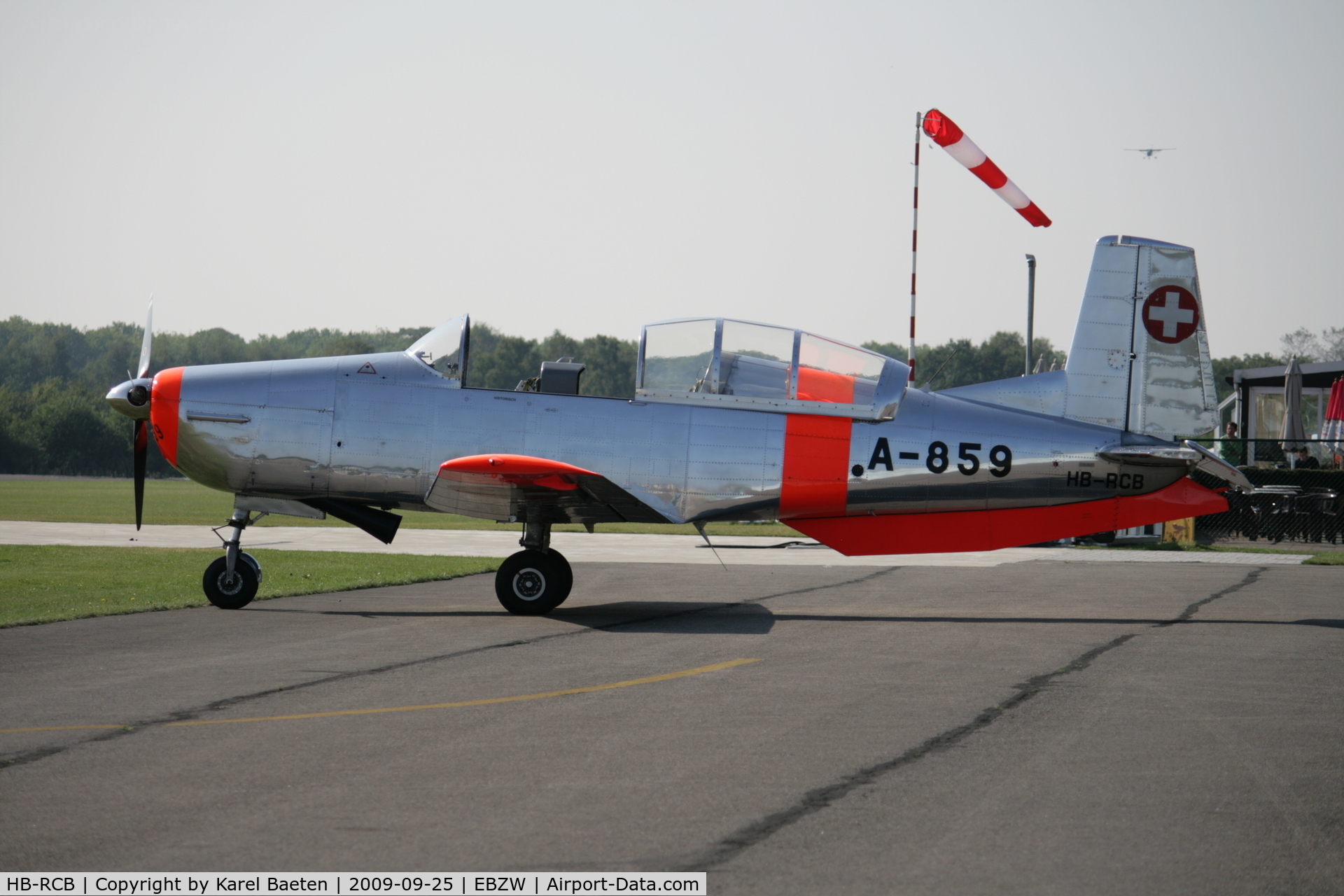 HB-RCB, 1959 Pilatus P3-05 C/N 497-46, former Swiss Airforce