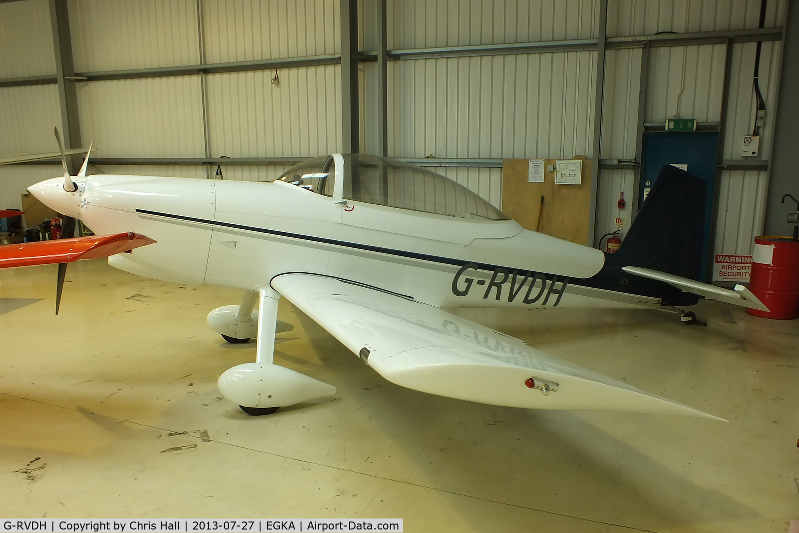 G-RVDH, 2002 Vans RV-8 C/N 80563, privately owned